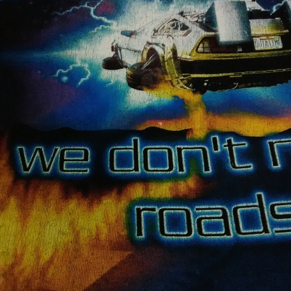 BACK TO THE FUTURE MENS GRAPHIC TEE SHIRT VINTAGE - Picture 7 of 7